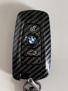 BMWFシリーズなどカーボン調キーケース 軽さ剛性 硬度 耐衝撃性 BMWスマートキーケース BMWキーケース BMWキーレスケース 1