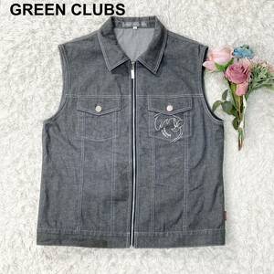 GREEN CLUBS グリーンクラブ デニムベスト 1 ゴルフ メンズ B32431-49