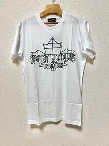 新品 ディースクエアード2 Tシャツ 白 SPORT EDTN.05 2022