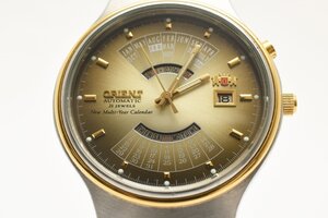 オリエント オートマチック 46D001-92 GA ラウンド コンビ 自動巻き メンズ 腕時計 ORIENT