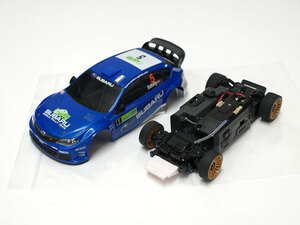 【M1475】京商 ミニッツ キット 中古品 ジャンク 動作未確認（スバル インプレッサ WRC 2008 MINI-Z RC ラジコン 希少 AWD）