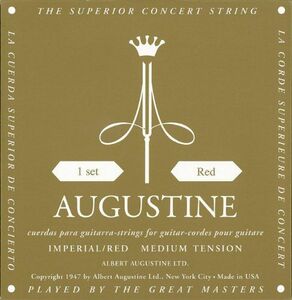 AUGUSTINE IMPERIAL RED 1セット　オーガスチン　インペリアル レッド セット クラシックギター弦 ポイント消化 送料無料 買いだおれ