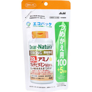 ディアナチュラ ストロング 39種アミノ マルチビタミン＆ミネラル エコパック 105日分 315粒入