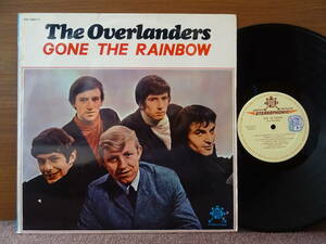 OVERLANDERSオーバーランダース★Gone The Rainbow 激レア日本盤LP！real STEREO！ペラジャケ BEATLESビートルズKINKSキンクスSEARCHERS