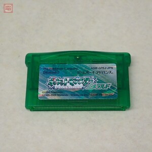 ※ソフトのみ 動作保証品 GBA ゲームボーイアドバンス ポケットモンスター エメラルド ポケモン Pokemon ニンテンドー 任天堂 Nintendo【PP