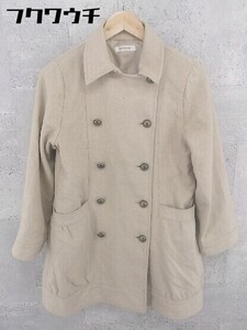 ◇ Ray BEAMS レイビームス 長袖 コート ベージュ系 レディース