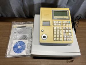 CASIO レジスター TE-300 ジャンク品　 カシオ　電子レジスター　 店舗用品 レジ