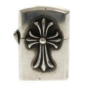 CHROME HEARTS クロムハーツ ZIPPO LIGHTERZ-V1 V1スモールCHクロスジッポライター シルバー