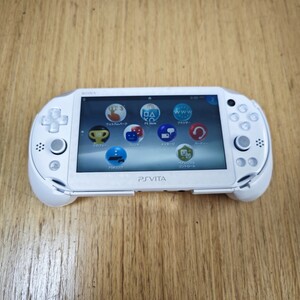 SONY Playstation PSVITA ホワイト PCH-2000 外付けコントローラー PS Vita