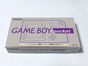 新品 未使用 ゲームボーイポケット 本体 グレー GB Pocket game boy gbp ゲームボーイ ポケット Nintendo 任天堂 GAMEBOY MINT