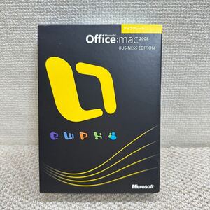 正規 Microsoft Office Mac 2008 BUSINESS EDITION 