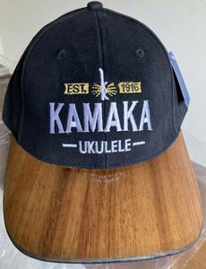 ●● 新品・KAMAKA （カマカ）CAPキャップ 黒／赤 ●●