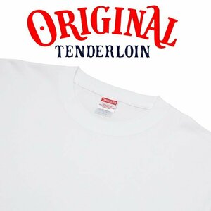 1円～1スタ 新品未使用 正規品 WHITE 激レア TENDERLOIN テンダーロイン 5.6oz Tシャツ TEE 藤原ヒロシ キムタク サイズM 三代目JSB着用