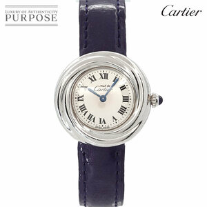 カルティエ Cartier マストトリニティ ヴィンテージ W1014945 レディース 腕時計 シルバー SV925 クォーツ ウォッチ Must Trinity 90234247