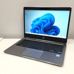 @XY2579 ☆最新Win11Pro ☆ HP EliteBook Folio G1 m5-6Y54/8GB/M.2 SSD256GB/12.5型FHD/無線/カメラ/Type-C