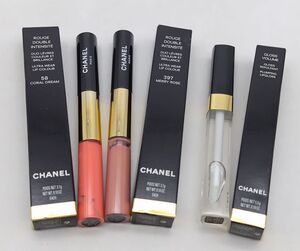 b★2 新品 CHANEL シャネル リップ3色3本 ルージュドゥーブルアンタンシテ等★