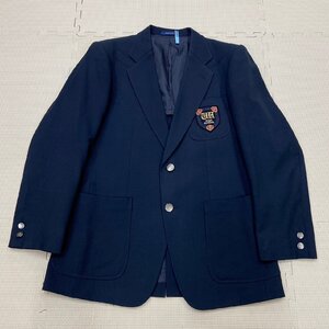 Y1087/T953(中古) 栃木県 宇都宮白楊高校 男子制服 1点 /指定品/ブレザー:180A/着丈:約75cm/袖丈:約60cm/身幅:約53cm/FUJI YACHT/卒業生品