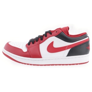 NIKE ナイキ AIR JORDAN 1 LOW GYM RED エアジョーダン1 ロー ジムレッド ローカットスニーカー 553558-163 レッド ホワイト US9.5/27.5cm