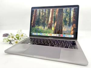 【良品 13.3インチ】Apple MacBook Pro(13-inch,2018)A1989 Core i7(8559U)/2.7GHz RAM:16GB/SSD:1TB タッチバー spacegray Sequoia 動作品