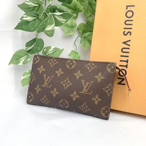 t639 LOUIS VUITTON ルイヴィトン モノグラム ポーチ バケット付属ポーチ ポシェット シリアルナンバー VI0967