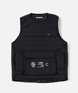 【国内正規】2021AW NEIGHBORHOOD PUFF N-VEST Sサイズ■プリマロフト ベスト ネイバーフッド