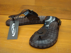 新品21日本限定SENSI SANDAL(センシサンダル) TAORMINA FLAMINGO COLLECTION 24.5 NERO