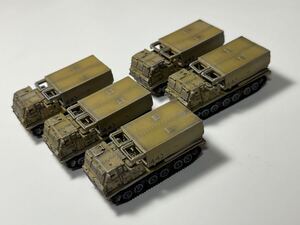 1/144 CAN.DO DOYUSHA 童友社 マイクロアーマー 第9弾 M270 MLRS 第3歩兵師団 第39野戦砲兵連隊 第1大隊 ×5