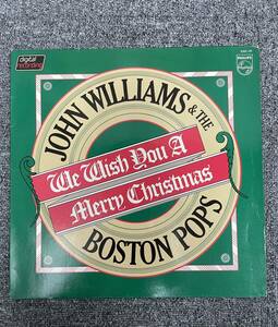 John Williams (4) & The Boston Pops* 『 We Wish You A Merry Christmas』/1981年/Holiday/管理：F0830T538