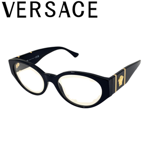 VERSACE メガネフレーム ブランド ヴェルサーチェ ベルサーチ ブラック 眼鏡 0ve-3345-gb1