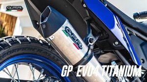 イタリア GPR GP EVO4 TITANIUM 公道仕様スリップオン BMW F800GS 2016/2018