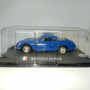 ●美品●RENAULT ALPINE ルノーアルピーヌ ソシエテ・デ・オートモビル・アルピーヌ・ルノー フランス ミニカー コレクション S