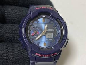 【 CASIO 】 カシオ Baby-G ベビージー ミリタリーカラー ネイビー BGA-230S-2A 展示未使用品