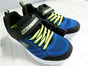 【未使用訳あり】 SKECHERS スケッチャーズ SNAP SPRINTS-ULTRAVOLT キッズスニーカー BLBK 左20cm 右19cm 【0010】