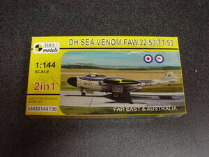 MARK1 models　1/144　DH SEA VENOM FAW.22/53/TT.53　　プラモデル