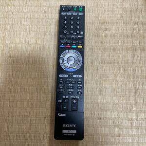 動作確認済み【SONY】◆RMT-B004J◆ BD TV テレビリモコン ソニー 中古品