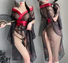 【新品☆】セクシー着物コスプレ♥️バレンタインランジェリー　ハロウィン