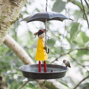 A69バードフィーダー野鳥 餌台 屋根 付き 吊下げ 餌場 えさ台 鳥小屋 鳥かご 鳥 餌入れ バードウォッチング