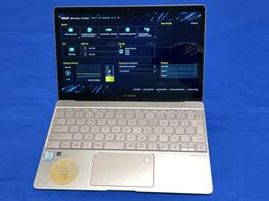 6130★Intel 第7世代 Core i5-7200U★ASUS製 ZenBook Core i5搭載の薄型ノートPC★UX390UAK★キーボード綺麗★メモリ８GB★ジャンク扱い