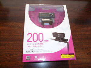 エレコム　200万画素Webカメラ　UCAM-C520FBBK