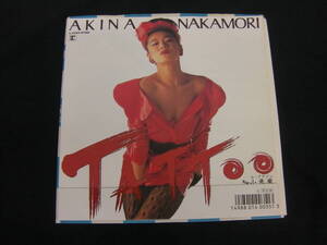 中森明菜◆TATTOO◆EP◆シングル◆レコード◆7インチ◆L-1757◆USED