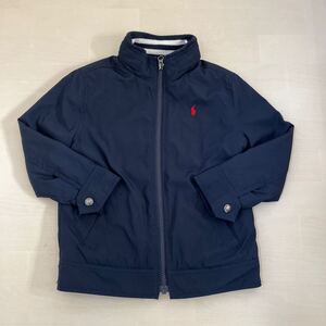 ラルフローレン☆キッズ☆コート☆ジャンパー☆アウター☆サイズ１１０☆RALPH　LAUREN☆ネイビー☆フードあり