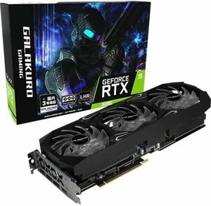 玄人志向 NVIDIA GeForce RTX3080搭載 グラフィックボード GDDR6X 10GB トリプルファンモデル GG-RTX3080-E10GB/TP 2023/1~3年保証有