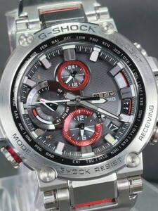 新品 CASIO カシオ G-SHOCK ジーショック MTG 腕時計 電波ソーラー腕時計 無垢バンド、レイヤーコンポジットバンド MTG-B1000D-1AJF