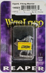 リーパー REAPER ファンタジー メタルフィギュア Sigrud,Viking Warrior 開封品 TRPG WARLORD FANTASY MINIATURE TRPG