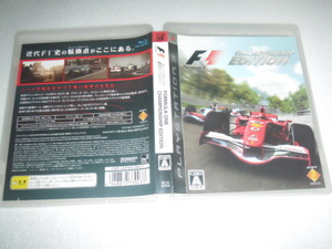 中古 PS3 F1 FORMULA ONE CHAMPIONSHIP EDITION 動作保証 同梱可 