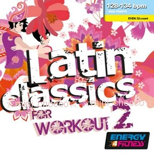 ☆フィットネス CD Latin classics FOR WORKOUT 2 ☆送料230円☆ラテン エアロビクス アクア ダンス スポーツ トレーニング 音楽