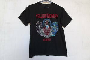 THE YELLOW MONKEY/イエモン/半袖Tシャツ/SUPER JAPAN TOUR2016/ツアーグッズ/アーティスト/音楽/黒/ブラック(7/5R)