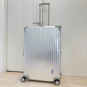 1円〜★RIMOWA リモワ シルバーインテグラル 104L 4輪 TSA有 キャリーケース 923.77 トパーズ アルミ シルバー 大容量 スーツケース 