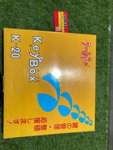 【未使用品】　水上金属 鍵箱 ワールドキーボックス K-20 携帯・壁掛け兼用型 20本掛け　IT01UQUHUQQ8