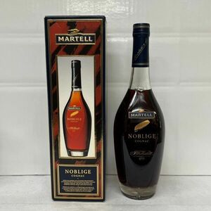 J304-D1-808 MARTELL NOBLIGEE マーテル ノーブリッジ COGNAC コニャック ブランデー 700ml 40% 古酒 未開栓 箱付き ⑩